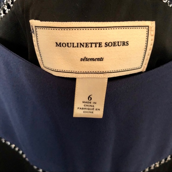 20% OFF🌟Moulinette Soeurs Carrington Tweed Dress - Picture 6 of 8